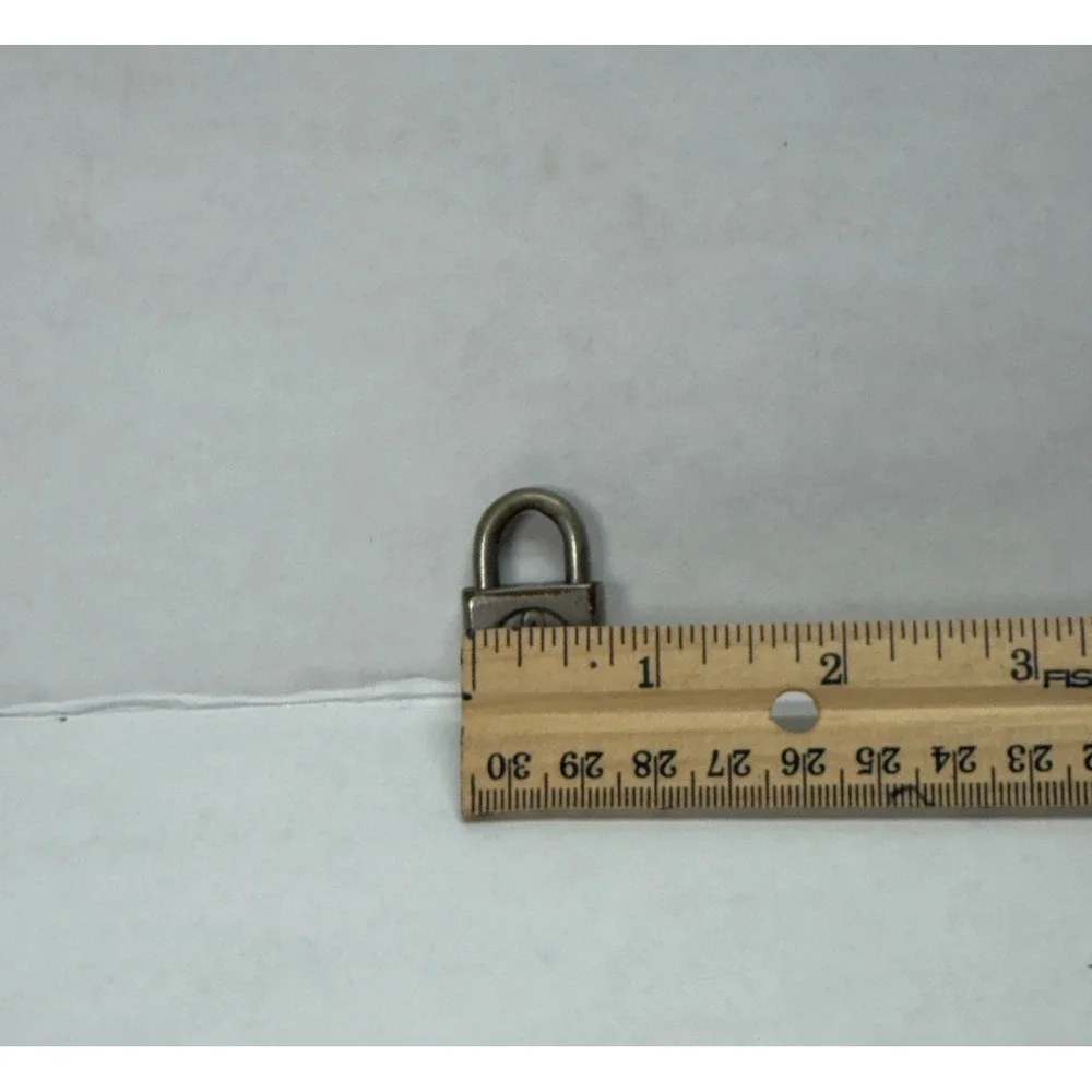 Vintage Ace Miniature Brass Padlock Small Collectible Lock No Key